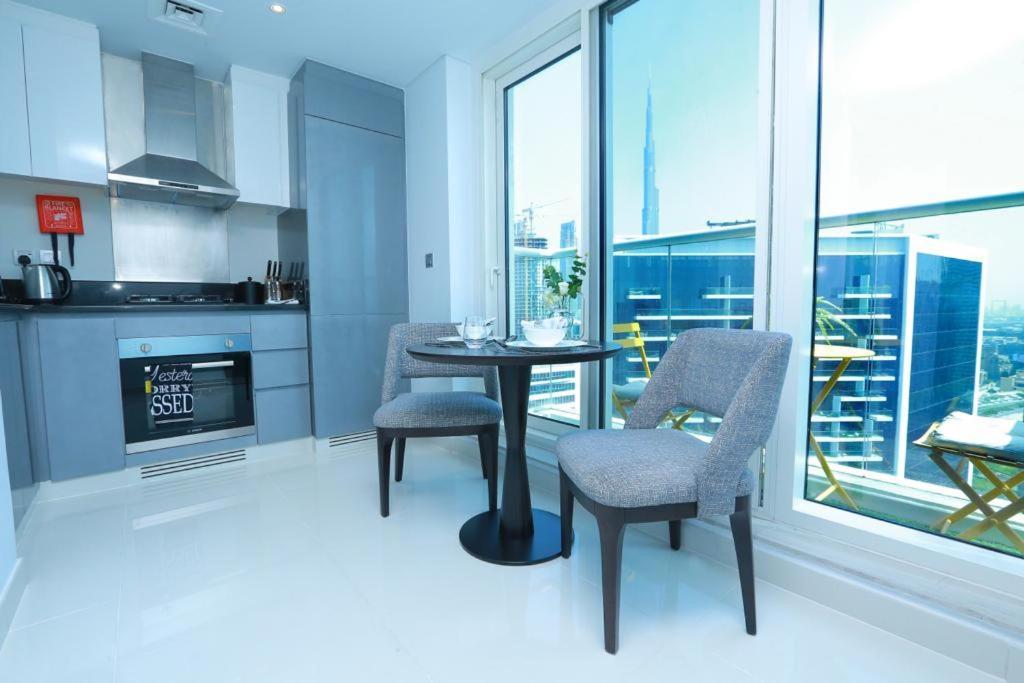 Damac Maison Prive Deluxe Studio With Burj-Khalifa View 두바이 외부 사진