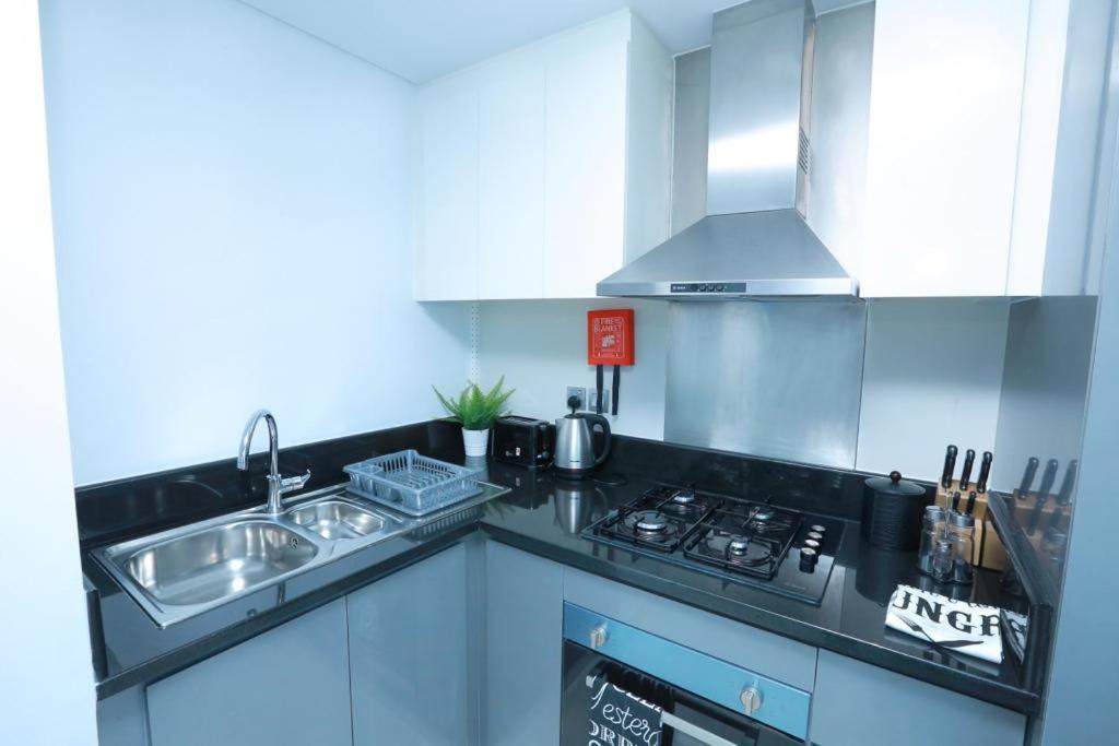 Damac Maison Prive Deluxe Studio With Burj-Khalifa View 두바이 외부 사진